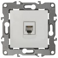 Розетка телефонная RJ-11 без рамки Эра Эра 12 12-3105-01