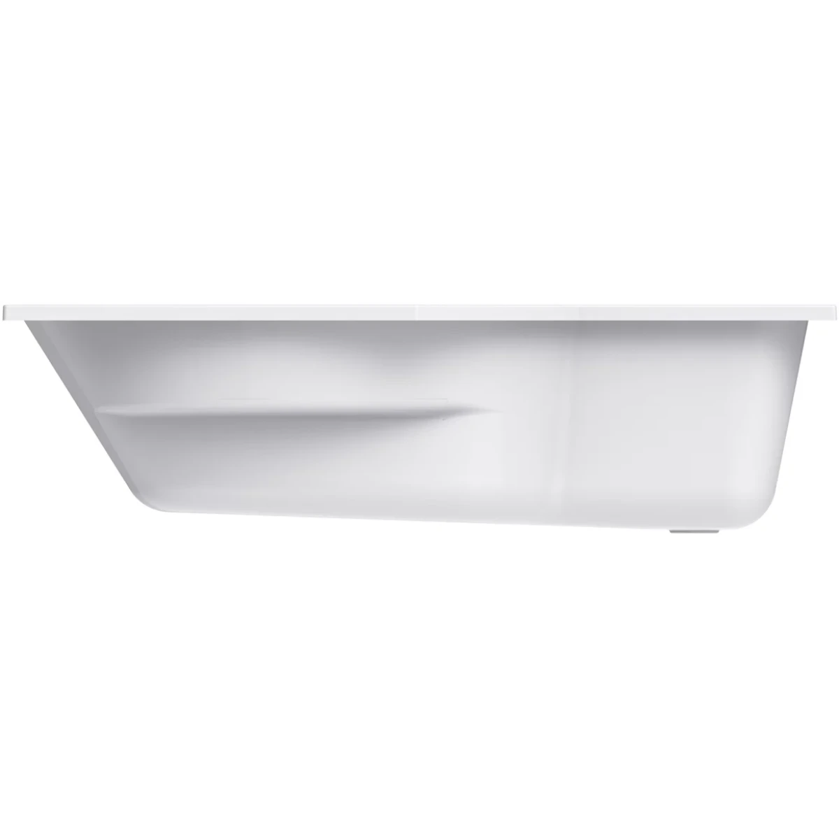 Ванна из литьевого мрамора Belux Вена 4810924211675 159,2x74,5 см L, белый