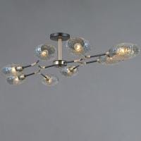 Люстра на штанге ILLUMICO TRENTO IL0272-8CSQ-25 BK AB TRENTO