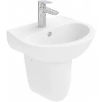 Раковина Creavit Oval TP145-00CB00E-0000 45,6x38 см, подвесная, белый