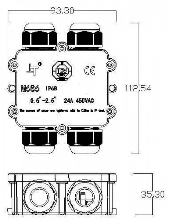 Короб распределительния Deko-Light  930575