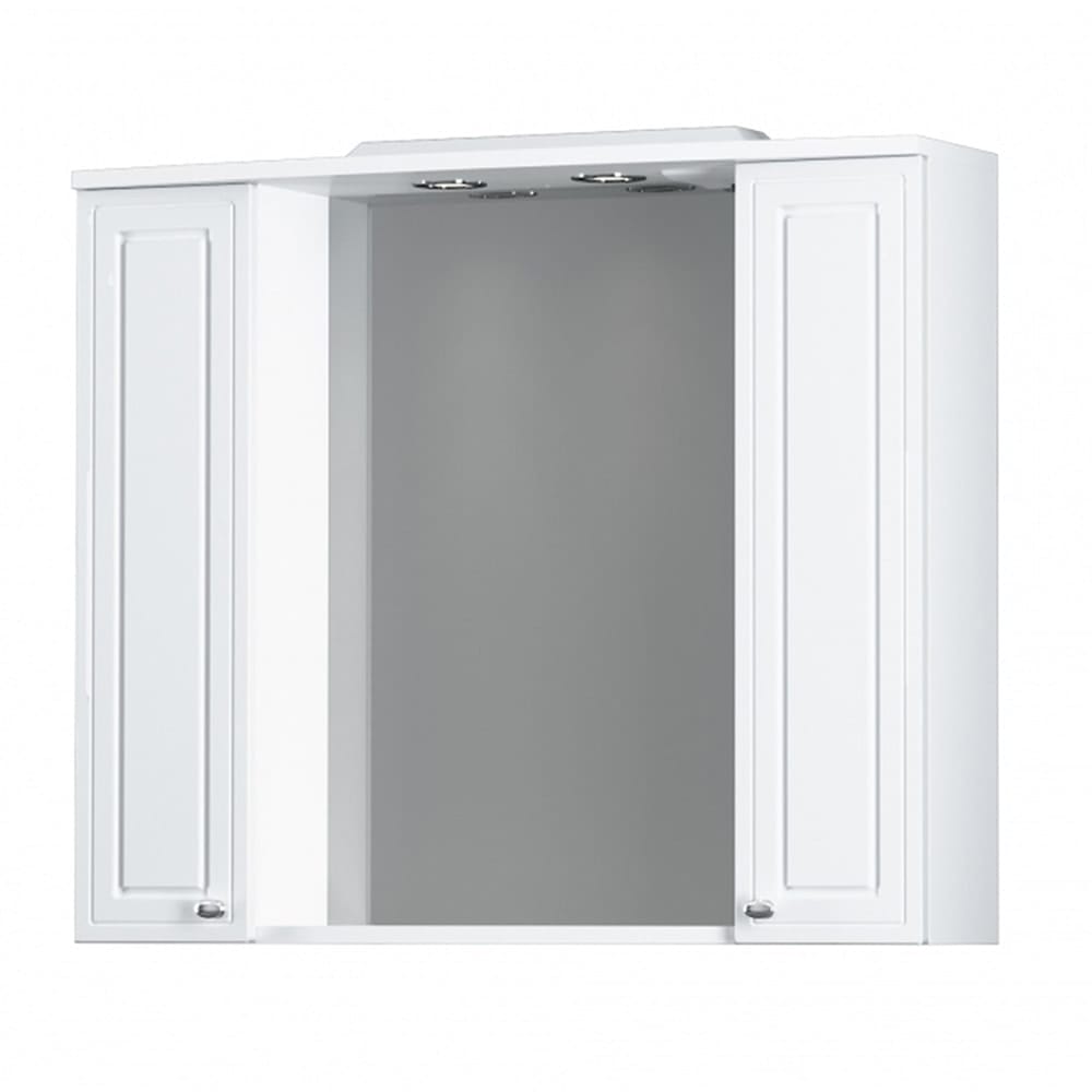 Шкаф зеркальный Damixa Palace One 85 (M41MPX0851WG) с подсветкой