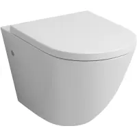 Унитаз подвесной Grossman GR-4411 безободковый, с сиденьем микролифт, белый