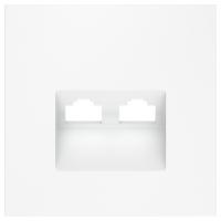 Накладка для розетки RJ-11 или RJ-45 Voltum S70 VLS001402