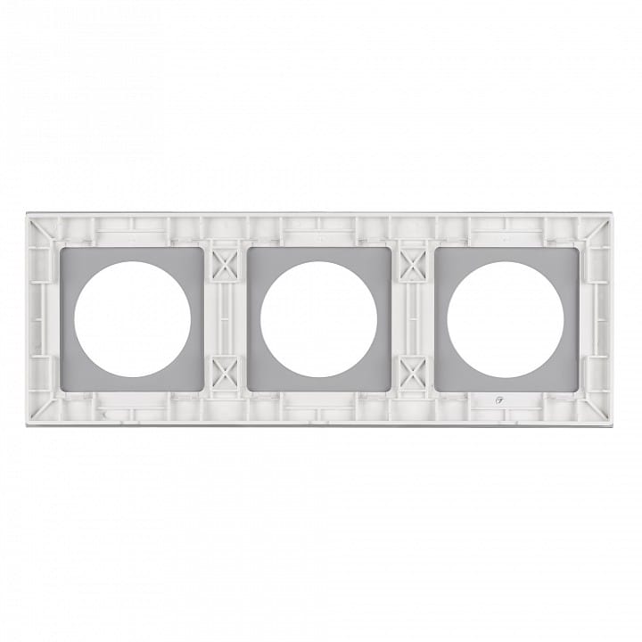 Рамка на 3 поста Arlight GLARE 043838