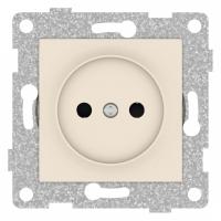 Розетка без заземления и со шторкой без рамки Gusi Electric UGRA С11Р2-003
