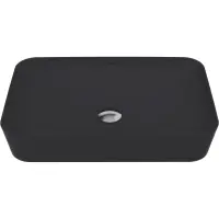 Раковина-чаша Creavit Ultra UL060-00AM00E-0000 60x40 см, накладная, антрацит матовый