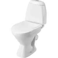 Унитаз-компакт Santek Римини 1.WH30.2.130 косой выпуск, с сиденьем, белый