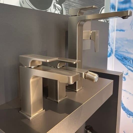Смеситель для биде Villeroy&Boch Architectura Square TVB12500100064 никель сатинированный