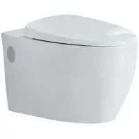 Унитаз подвесной Jaquar Vignette VGS-WHT-81953UF безободковый, с сиденьем микролифт, белый