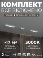 Комплект трековый Hesby Lighting Skylite №10 HSBL_kompl_S010_VI2W3K
