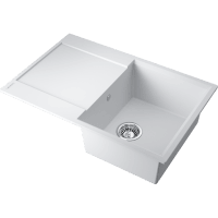 Кухонная мойка Omoikiri Daisen 78T 4993522 белая матовая