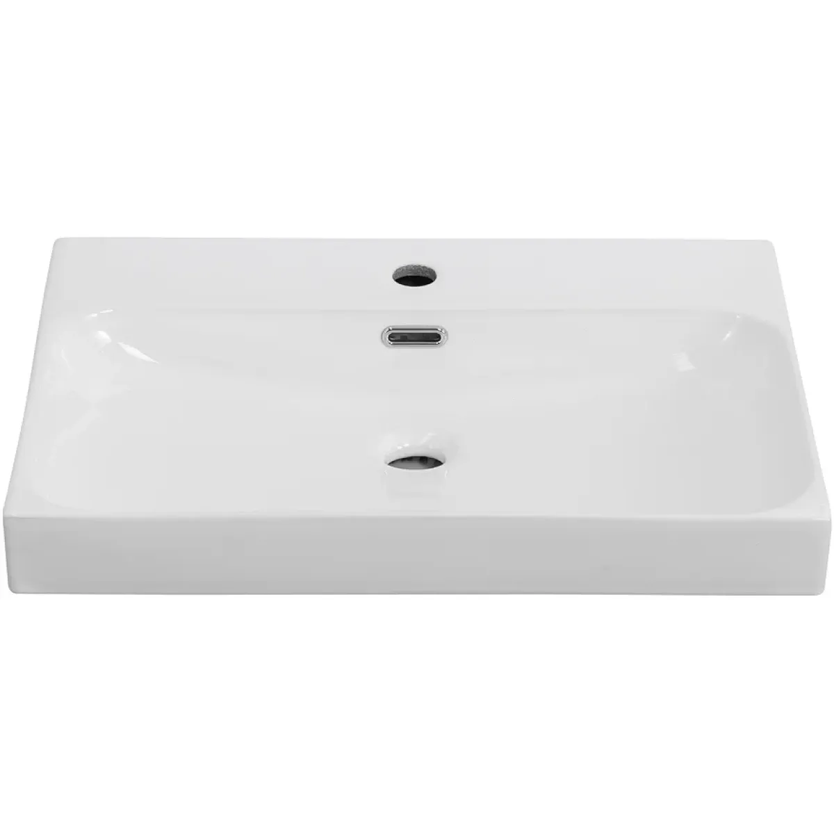 Раковина BelBagno Marino BB-8078-60 61x46 см, накладная, белый