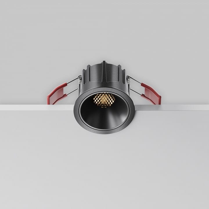 Встраиваемый светильник Maytoni Technical Альфа DL043-01-10W3K-RD-B-1