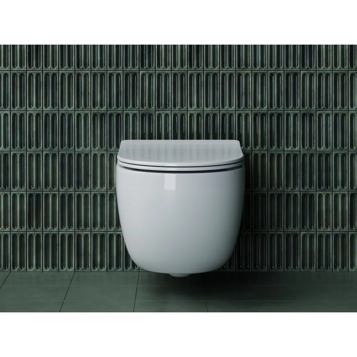 Унитаз подвесной Ceramica Nova Long CN3015 безободковый, с сиденьем микролифт, белый