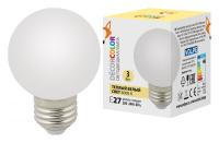 Лампа светодиодная Volpe E27 3Вт 3000K UL-00006955