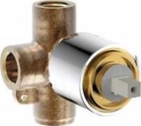 Скрытая монтажная часть встроенного смесителя для ванны Bravat D999CP-ENG