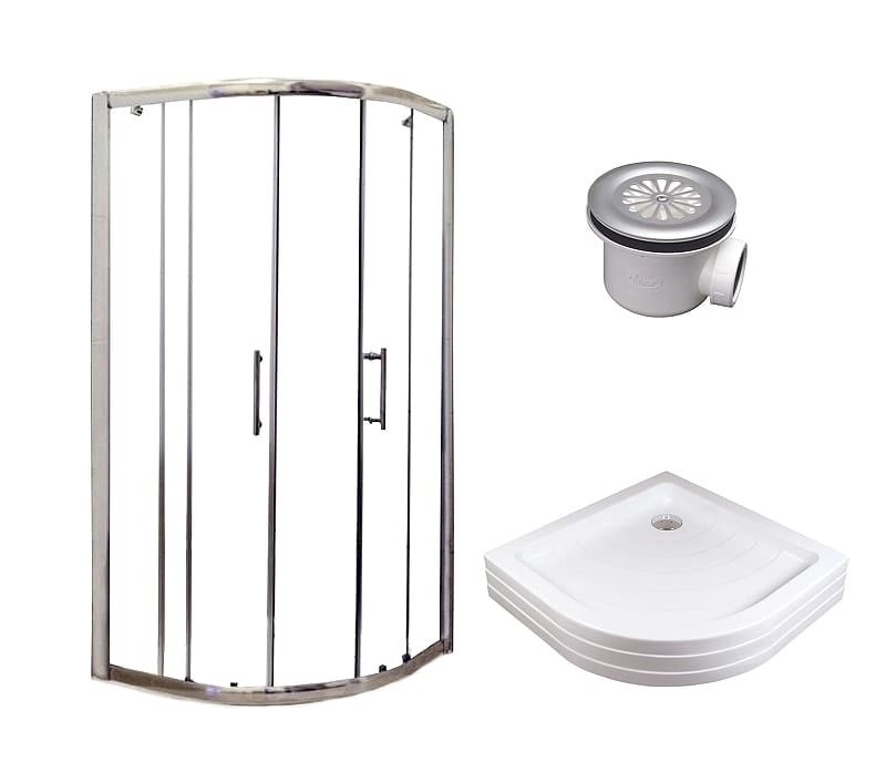 Душевой уголок Ravak Blix XP2CP4-90 90x90 70508014 профиль xром стекло Transparent