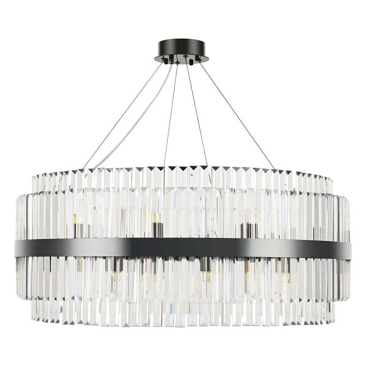 Подвесная люстра Arte Milano Белладжо 440110.840.24.G9.C1 BK