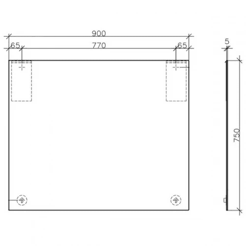 Зеркало Villeroy&Boch MORE TO SEE 90 A3109000