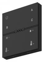 Панель универсальная сенсорная накладная Maytoni Smart Home DRC034-8-B