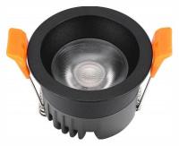 Встраиваемый светильник iLedex Technical Mars 107-7W-D64-3000K-24DG-BK