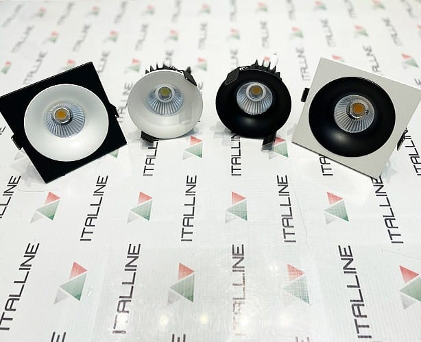 Рамка на 1 светильник Italline IT06-6016 IT06-6016 white FR1