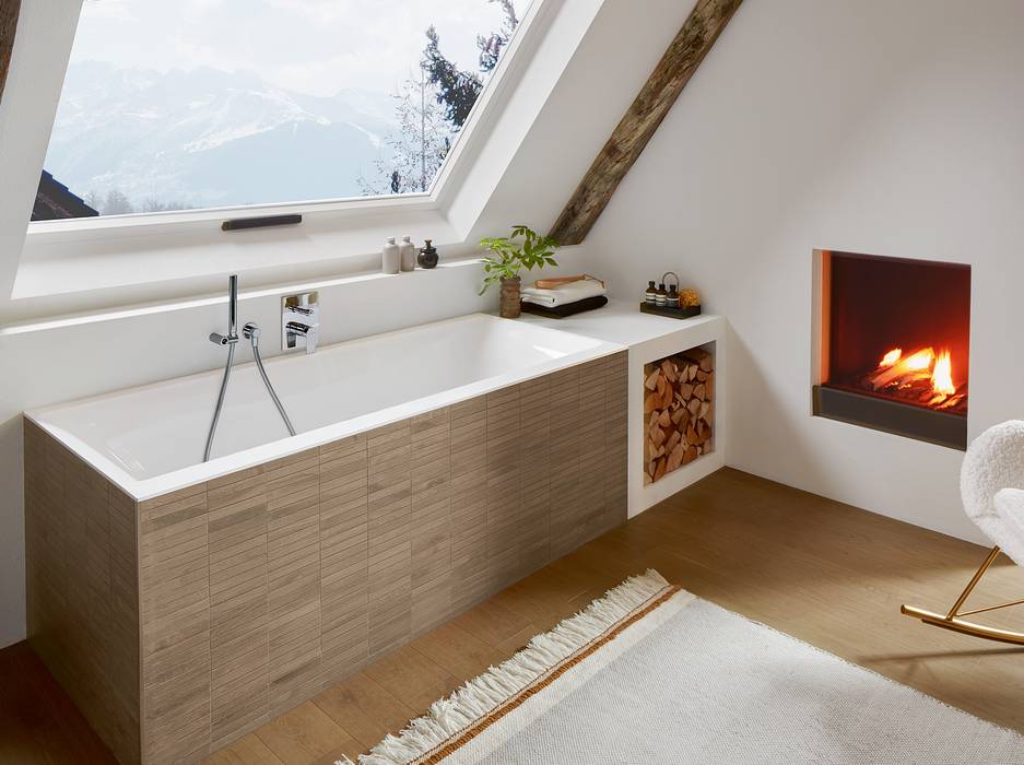 Квариловая ванна 170х75 см Villeroy&Boch Subway 3.0 UBQ170SBW2DV-01 с ножками и сливом-переливом