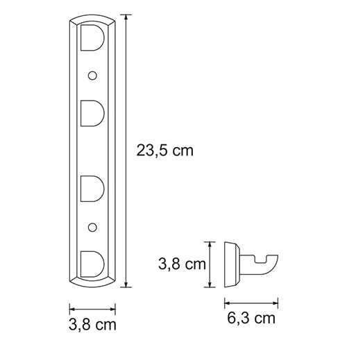 Крючки для ванной WasserKRAFT Kammel K-8374
