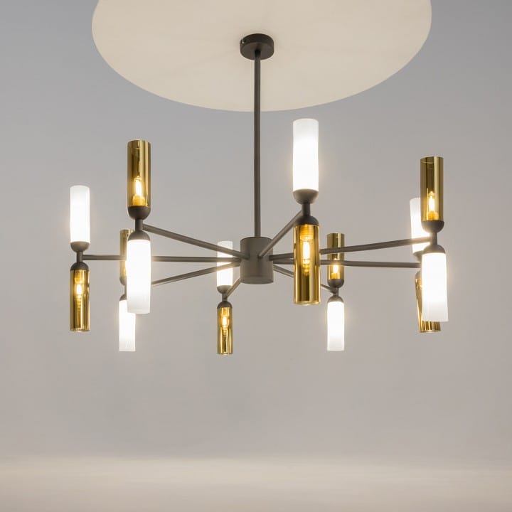 Люстра на штанге Maytoni Воспоминание MOD177PL-16G