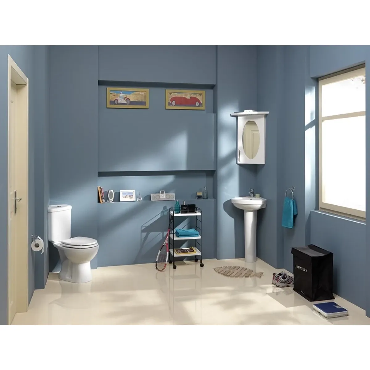 Раковина 45,5x45,5 см Creavit Corner VT14525300