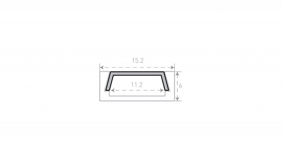 Короб накладной SWG SF SF-1506-BL