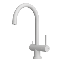 Смеситель для кухни Omoikiri Yamada 4974227 белый матовый