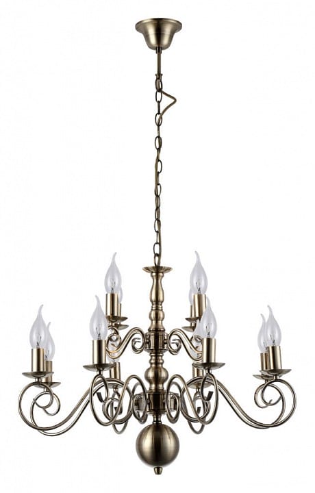 Подвесная люстра Arte Lamp Isabel A1129LM-12AB