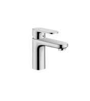 Смеситель для раковины hansgrohe Vernis Blend 71559000 100 с металлическим сливным гарнитуром хром