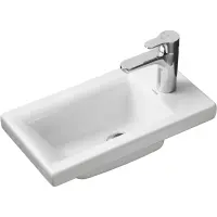 Раковина Vigo Миранда 4640021623442 40,5x22 см, накладная, белый