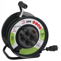 Удлинитель Эра  RMx-4es-3x1.5-50m-IP44(KG)