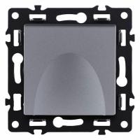 Розетка с заземлением с крышкой, без рамки Kollinger Asthetik AS-015GY