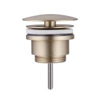 Донный клапан Abber AF0012G золото матовое