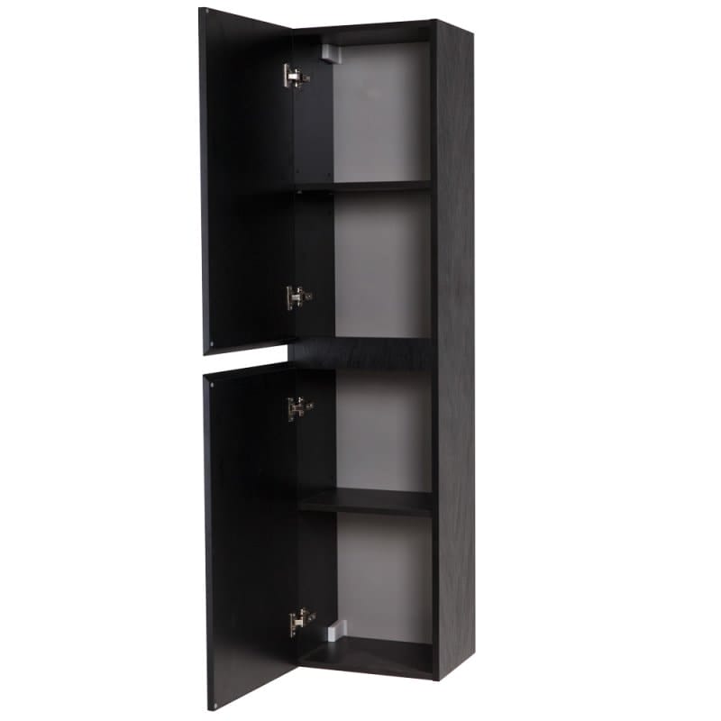 Шкаф подвесной Cezares Molveno MOLVENO-1600-2A-SC-NR черный