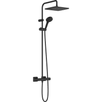 Душевая стойка hansgrohe Vernis Blend Showerpipe 240 1jet EcoSmart 26429670 черный матовый