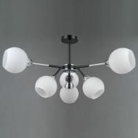 Люстра на штанге ILLUMICO LIBRA IL0715-6CSQ-24 BK CR LIBRA