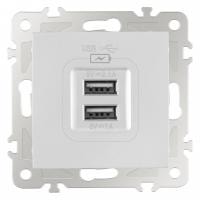 Розетка USB без рамки Arte Milano am-206 206.46-1.silver