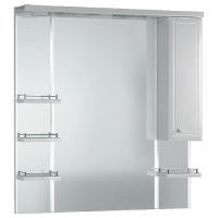 Шкаф-зеркало AQWELLA Barcelona 100 (Ba.02.10) белый