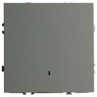 Выключатель одноклавишный с подсветкой без рамки Stekker Эмили 49941