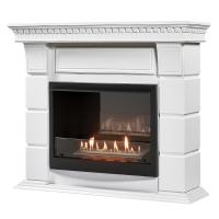 Каминокомплект: Биокамин Firelight BFP/P-2520 портал Elegante 25 белый