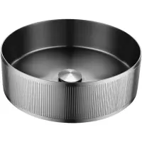 Раковина-чаша Abber Wasser Kreis AF2411SP 40,2x40,2 см, накладная, сатин