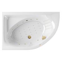 Акриловая ванна Excellent Aquarella 150x110 WAEX.ARL15.NANO.GL белый, золото