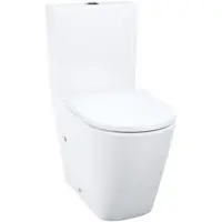 Унитаз-компакт IDDIS Slide SLIRDSEi24 безободковый, торнадо, с сиденьем микролифт, белый