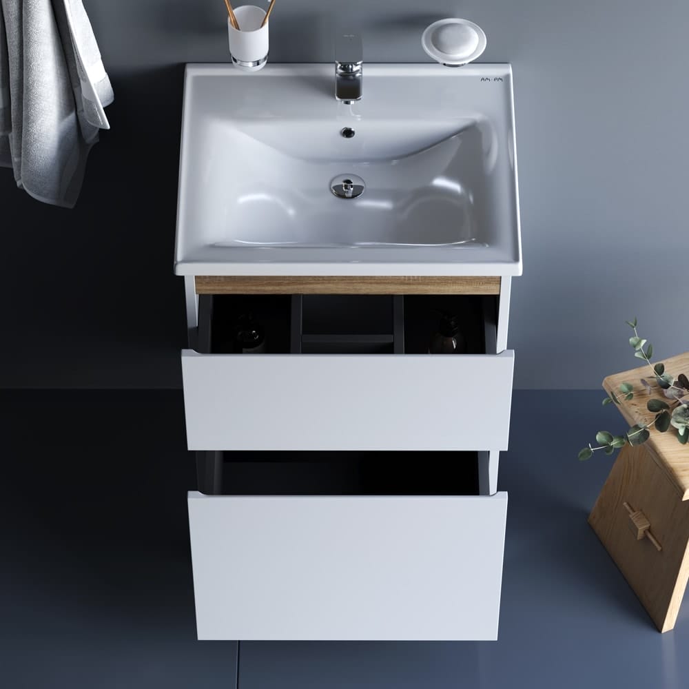 Комплект мебели для ванной комнаты AM.PM X-Joy 55 BK85GK
